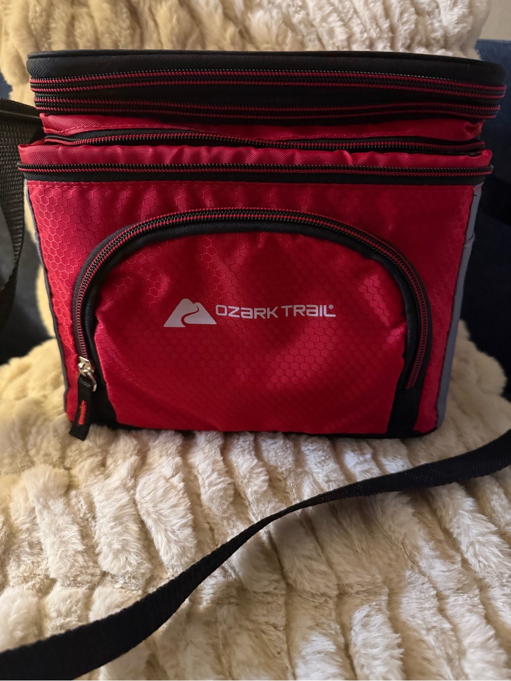 Ozark Trail Red Men’s Toiletry / Lunch Carry Bag